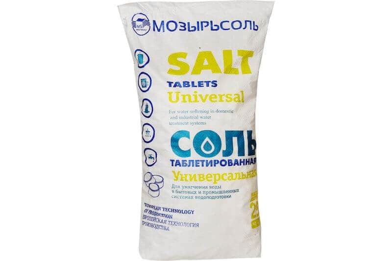 Соль таблетированная «Универсальная», МозырьСоль